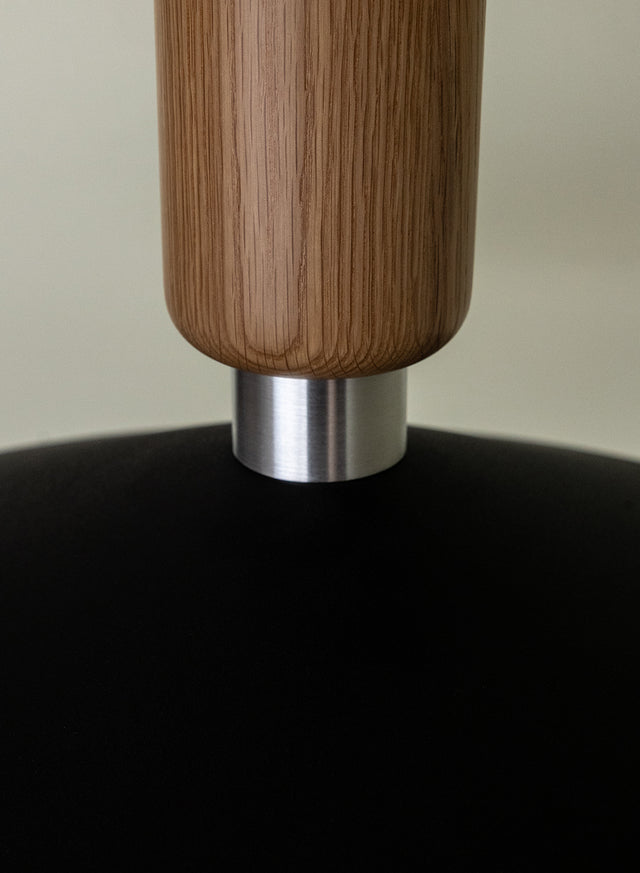 RING ALUM oak | Pendant Light