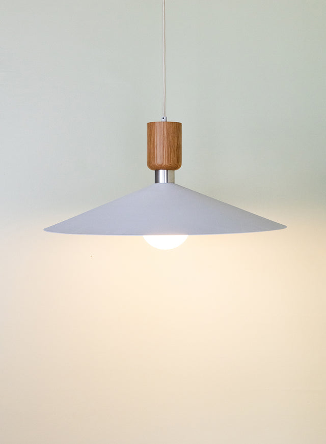 RING ALUM oak | Pendant Light