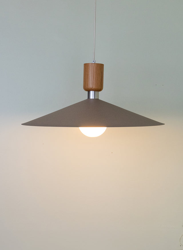 RING ALUM oak | Pendant Light